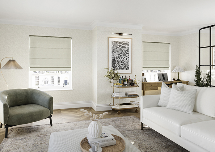 Tussah, Cloud - Roman Blind - Image 7